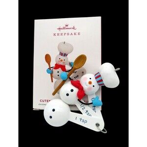 Hallmark Keepsake Ornament Cuteness Beyond Measure Snowman Christmas 2019